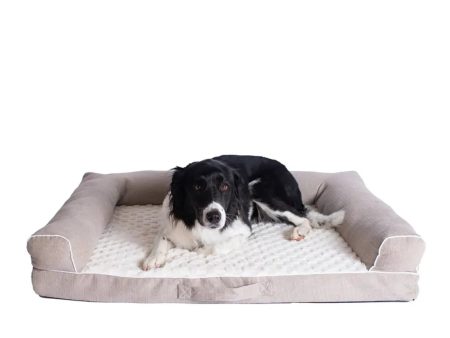 Armarkat D07B Medium Bolstered Pet Bed Cushion W Memory Foam For Cheap