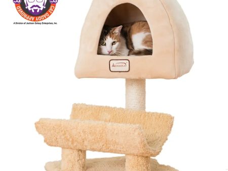 Armarkat X3007 Cat Condo, Real Wood Cat Scratching Post Sale