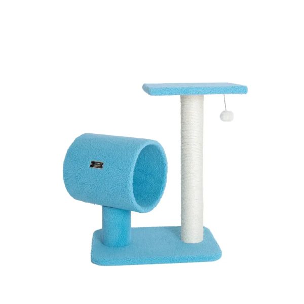 Armarkat Sky Blue 25  Cat Tree, Real Wood Scratcher for Cats For Discount