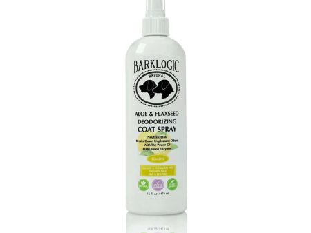 BarkLogic Aloe & Flaxseed Deodorizing Coat Spray For Discount