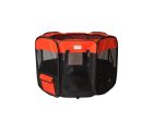 Armarkat PP002R-XL Portable Pet Playpen In Bk and Rd Combo Online Hot Sale