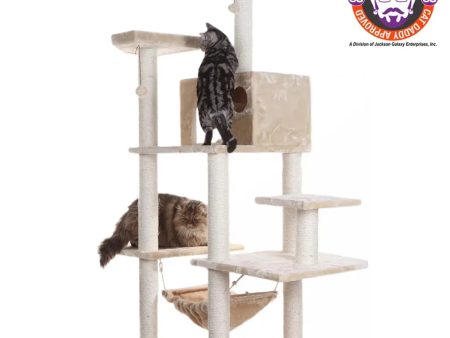 Armarkat Real Wood 72  Beige Cat Tree SratchIng Post A7202 Sale