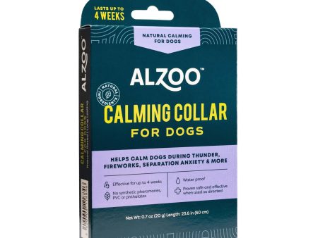 ALZOO Plant-Based Calming Collar for Dogs Supply