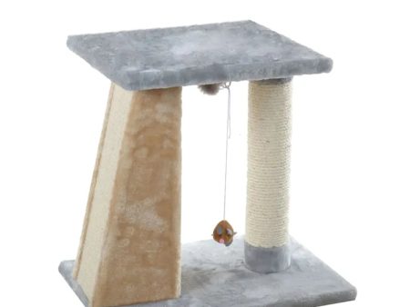 Armarkat  2 Level Platform Scratcher Real Wood Cat Post For Discount