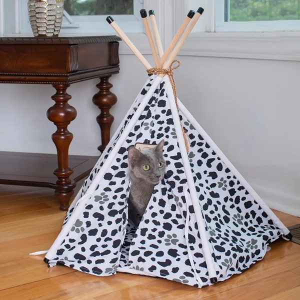 Armarkat Pet Tent Teepee Style Cat Bed C46, w Durable Fabric Cheap