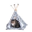 Armarkat Pet Tent Teepee Style Cat Bed C46, w Durable Fabric Cheap