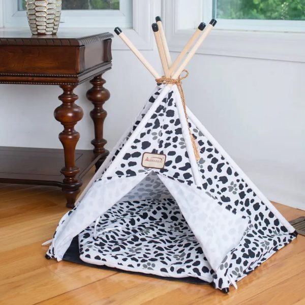 Armarkat Pet Tent Teepee Style Cat Bed C46, w Durable Fabric Cheap