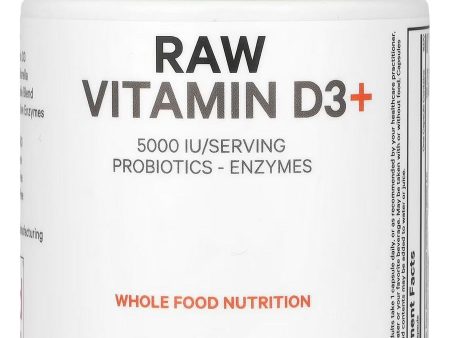 Codeage, Raw Vitamin D3+, 60 Vegetable Capsules Hot on Sale