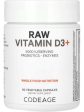 Codeage, Raw Vitamin D3+, 60 Vegetable Capsules Hot on Sale