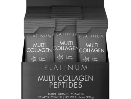 Codeage, Multi Collagen Protein Powder Platinum Stick, 30 Powder Packets Discount