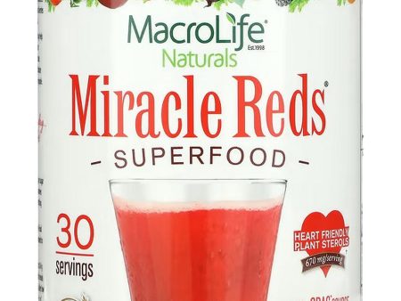 MacroLife Naturals, Miracle Reds Superfood, 10 oz Online Hot Sale