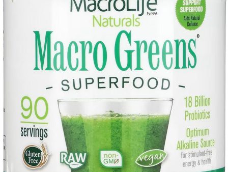 MacroLife Naturals, Macro Greens Superfood, 30 oz Online Hot Sale