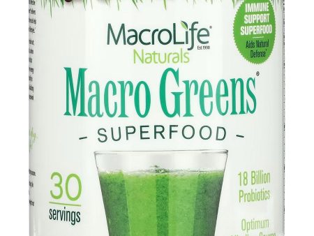 MacroLife Naturals, Macro Greens Superfood, 10 oz Fashion