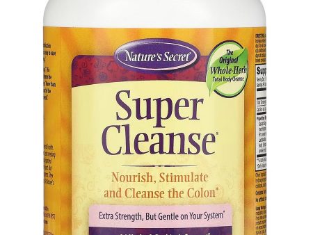 Nature s Secret, Super Cleanse, 200 Tablets Cheap