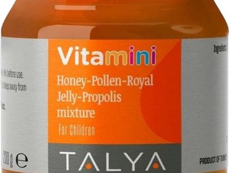 Talya, Vitamini, Honey-Pollen-Royal Jelly-Propolis Mixture For Children, 230 g Sale