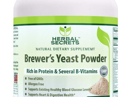 Herbal Secrets, Brewer s Yeast Powder, 16 oz For Discount