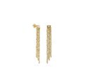 18k Yellow Gold 2mm Triple Classic Moon Bead Dop Earrings Online Sale