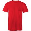 Men s Meditating Buddha Pocket T-shirt Hot on Sale