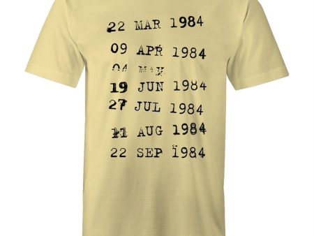 Men s Abstract Dates T-shirt Online