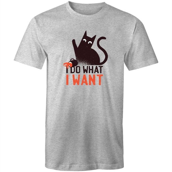 Men s Funny I Do What I Want Cat T-shirt Hot on Sale