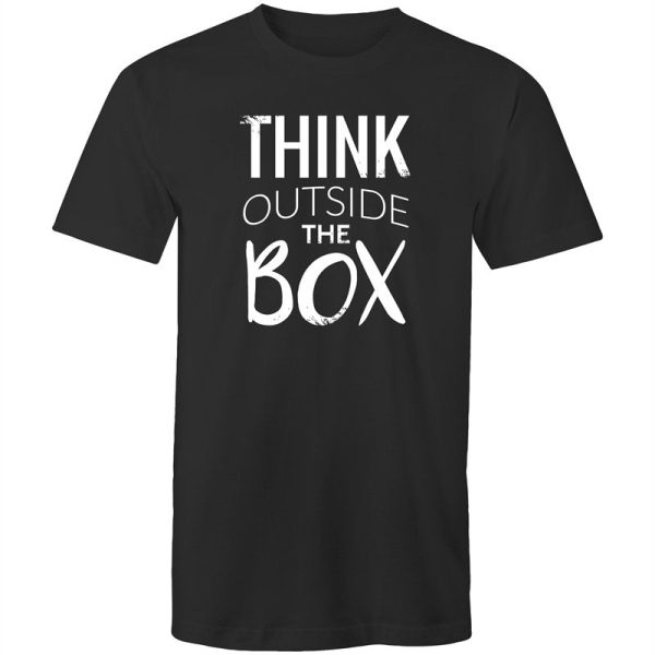 Men s Think Outside The Box T-shirt Discount