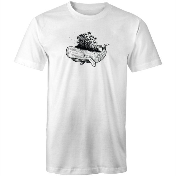 Men s Whale Art T-shirt Supply