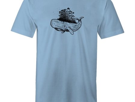 Men s Whale Art T-shirt Supply