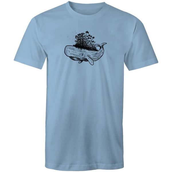 Men s Whale Art T-shirt Supply