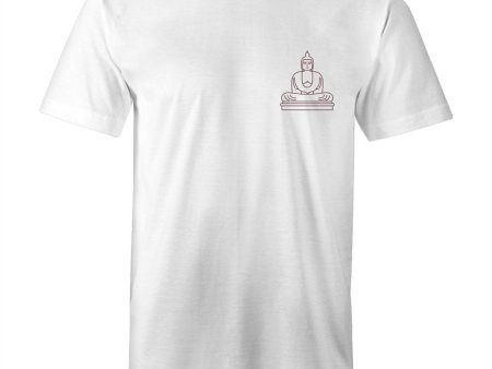 Men s Meditating Buddha Pocket T-shirt Hot on Sale