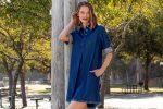 Hyannis Denim Dress Hot on Sale