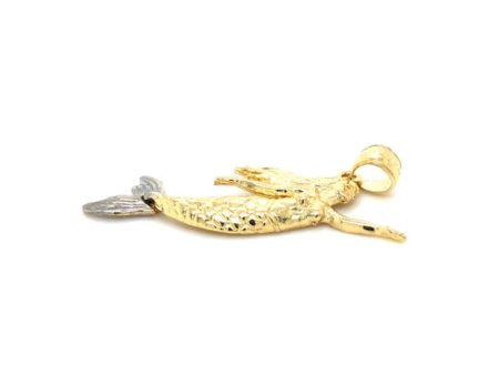 14k Gold Mermaid Pendant Online