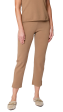 Alice Milano-Knit Slim Leg Pants - Mocha Online now