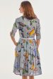 Mrs Maisel Dress - Grey Butterflies Cheap