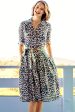 Mrs Maisel Dress - Cheetah Print For Cheap