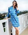 Sag Harbor Dress - Navy Medallion on Sale