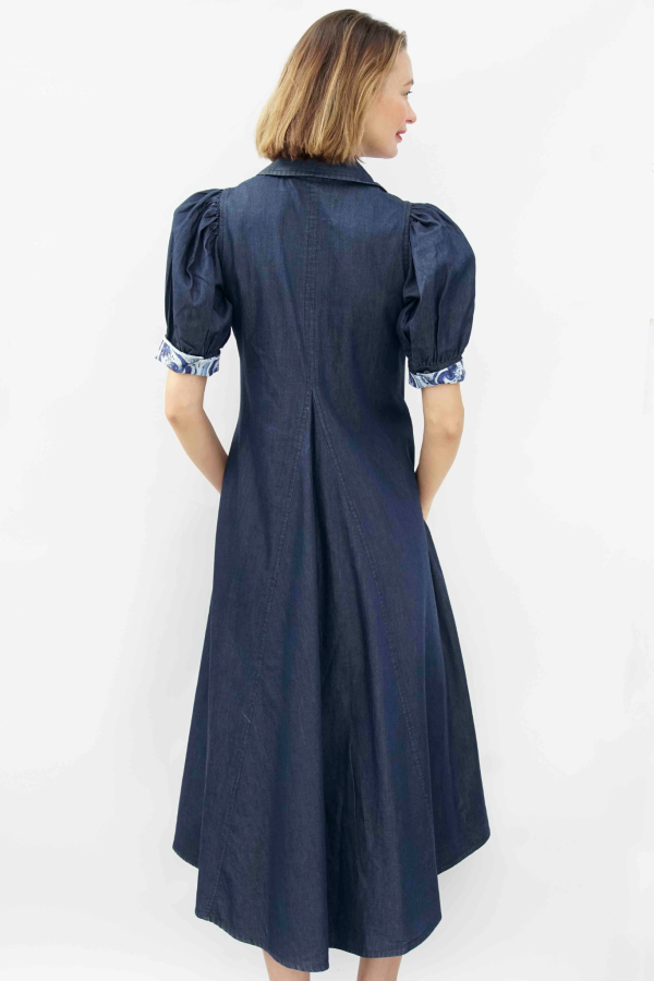 Montauk Trapeze Denim Dress on Sale