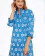 Sag Harbor Dress - Navy Medallion on Sale