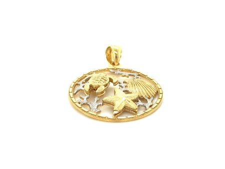 14k Gold Sea Life Pendant Supply