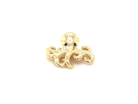 14k Gold Octopus Pendant Sale