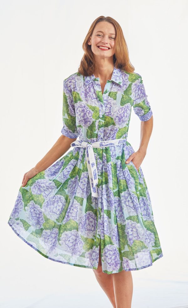 Mrs Maisel Dress - Hydrangea Print For Cheap