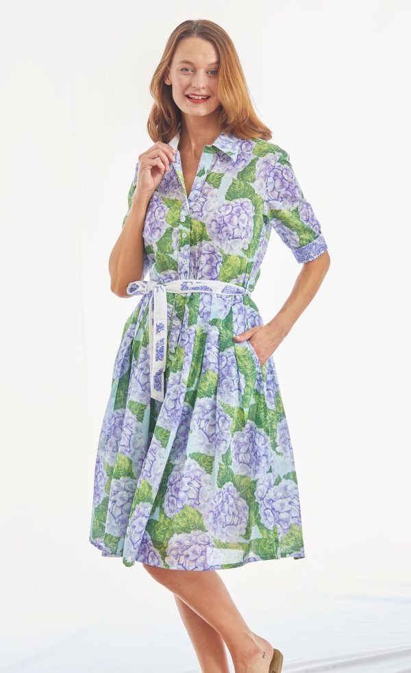 Mrs Maisel Dress - Hydrangea Print For Cheap