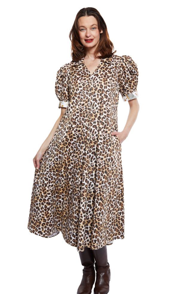 Montauk Dress - Classic Cheetah Online Sale