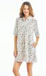 Chatham Dress - Whimsical Martinis And Snacks Print Online Sale