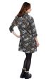 Sag Harbor Dress - Black Ground With Sleeping Cheetahs In The Trees For Cheap