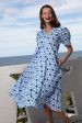 Montauk Dress - Blue Ikat Online Hot Sale