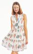 Essex Sleeveless Beachy Dress - Seashell Print Supply