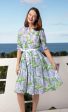 Mrs Maisel Dress - Hydrangea Print For Cheap