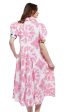 Montauk Dress - Pink White Paisley Discount