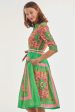 Mrs Maisel Dress - Pink Green Gold Engineered For Sale